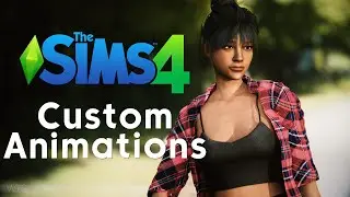 Leaning and Talking - Sims 4 Custom Animations