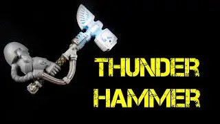 How to Paint the Power Effect for a Thunder Hammer