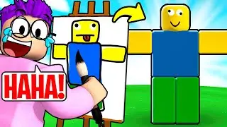 GUESS MY DRAWING Picture Game CHALLENGE In ROBLOX DOODLE TRANSFORM!? (IMPOSSIBLE!)