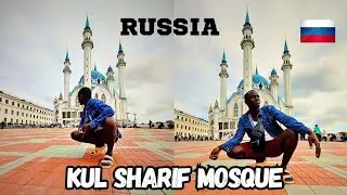 MY FIRST TIME AT A MOSQUE IN RUSSIA 🇷🇺in summer Kazan city 🏙️|KUL SHARIF