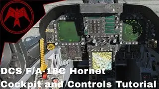 DCS F/A-18C Hornet Controls and Cockpit Tutorial Quick start