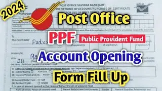 Post Office PPF Scheme In Tamil/PPF Account Opening Form In Post Office