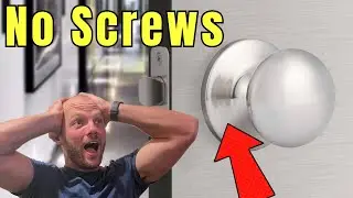 Remove a Door Handle that Doesnt Have Screws Showing