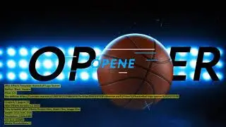 Basketball Logo Opener | After Effects Template | VideoHive 24272109