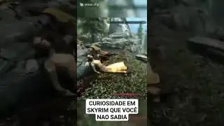 VOCÉ SABIA DISSO? EM SKYRIM?