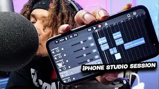 making a song in 30 minutes on an iPhone with AUTOTUNE MOBILE x GARAGEBAND iOS