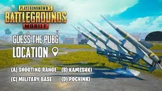 Guess The Location in PUBG Mobile | Ultimate PUBG Mobile Quiz