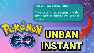 How To Unbanned Pokemon Go Banned Account 2024 - How to Remove Permanent Ban and Play Again