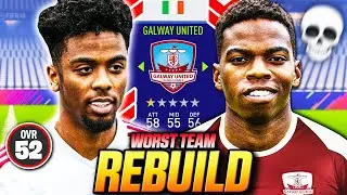 I Buy FIFA 18 to Rebuild the WORST Team in FIFA History…