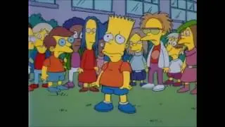 Bart Accidentally Beats Up Nelson Muntz - The Simpsons