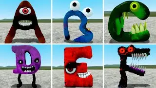 NIGHTMARE ALPHABET LORE FAMILY?! (Garry's Mod)