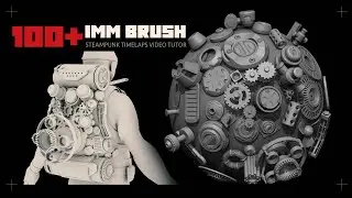 100 IMM brushes for Surface detalization