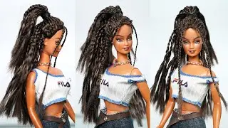 Barbie Doll Hair 👸 5 Amazing Barbie Hair Transformation ❤️ How to Make: Doll Braids