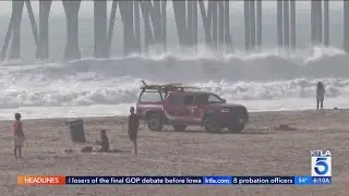 Howling winds threaten coastal areas with flooding, high surf