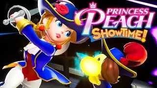 Princess Peach: Showtime! - All Swordfighter Levels (Full Story 100% Walkthrough)