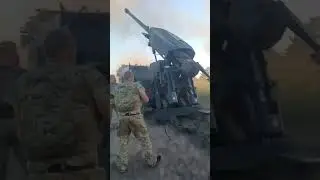 Датская САУ Caesar 155 mm на фронте в Украине