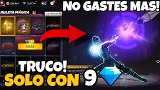 COMO SACAR EL EMOTE DOMINANDO EL ESPACIO CON 9 DIAMANTES EN FREE FIRE 😱✅