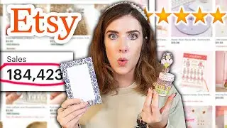 I Tried Etsy's HIGHEST SELLING Artist Shops..