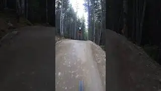 5 Year Old Sends it huge at Whistler Bike Park 💨🚀 #whistlerbikepark #sendit #mtbkids