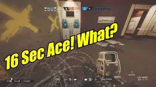 16 Second Ace ! WTF !  Rainbow 6 Siege