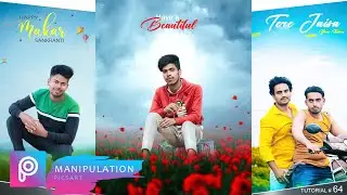 PicsArt Tutorial / Red Rose Photo Editing / Manipulation Photo Editing / Manipulation Tutorial
