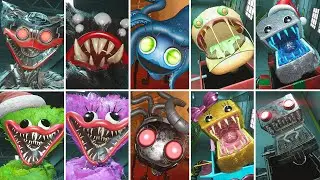 ALL NEW JUMPSCARES MONSTER SKINS - Project: Playtime