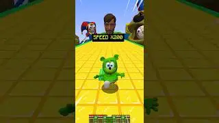 Gummy Bear Meme in Minecraft (Walkspeed Music) 🐻 