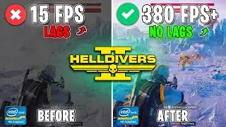 Helldivers 2 - How to FIX FPS Drops and 0 Input Latency on ANY PC!✅