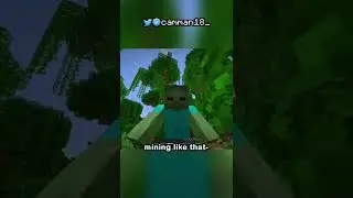 Minecraft, But I'm A ZOMBIE