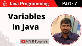 P7 - Variables in Java | Core Java |