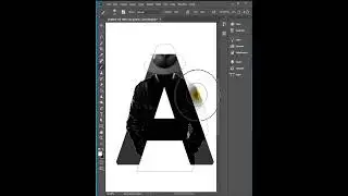 Place An Image In Letter in Photoshop (Portrait Art)