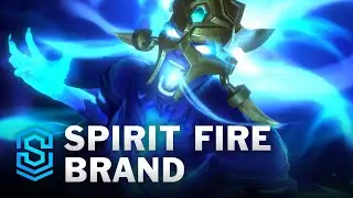 Spirit Fire Brand Wild Rift Skin Spotlight