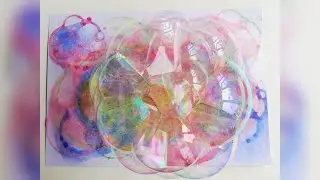 Fun and Easy Bubble Art | Creative Recycling Activity