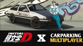 LETS BUILT INITIAL D´S TOYOTA AE86 IN CAR PARKING MULTIPLAYER