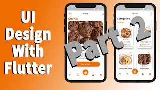 Flutter UI Design - Cookies shop | Part 2