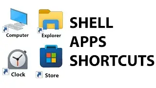 Create Desktop Shortcut Of Microsoft Store Apps Or System Apps | Windows 10 | Fixy Fix