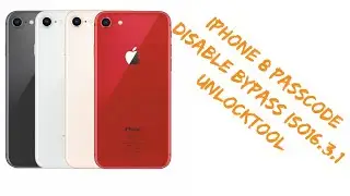 Iphone 8 Passcode Disable Bypass Iso16.3.1 UnlockTool / Hello Screen Bypass Easy Unlock Tool