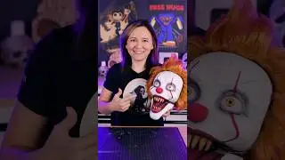 We made a PENNYWISE Animatronic for Halloween!  #shorts