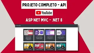 Projeto completo | Aprenda a utilizar a API do youtube | ASP NET MVC