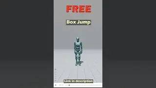 Box Jump. Free Mixamo animation for Daz Studio's Genesis 9. 