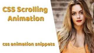 CSS Scroll content animation Effect | CSS Animation Effect