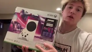 XBOX SERIES S UNBOXING!! Fortnite+Rocket League bundle