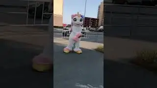 Единорог на праздник Тюмень. Ростовая кукла Единорожка