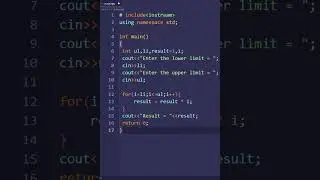 Cumulative product of digits of all numbers in the given range using for loop in c++ 