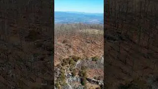 I SUMMITED Yonah Mountain in Georgia🏔️Epic & beautiful #yonah #hiking #drone #epichike #ttavel