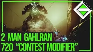 2 Man Gahlran at 720 Contest Modifier Power | Destiny 2