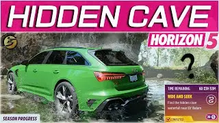 Forza Horizon 5 RIDE AND SEEK Forzathon DAILY Challenge HIDDEN CAVE WATERFALL near Ek' Balam