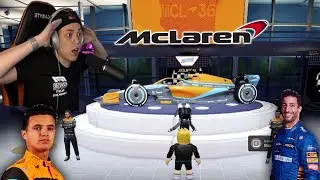 PRESENTAN EL NUEVO F1 DE MCLAREN EN ROBLOX!!! | Evento oficial de McLaren Formula 1 2022