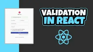 Form Validation in React JS | Complete JavaScript Validation | 2020