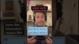 how to use a noise gate